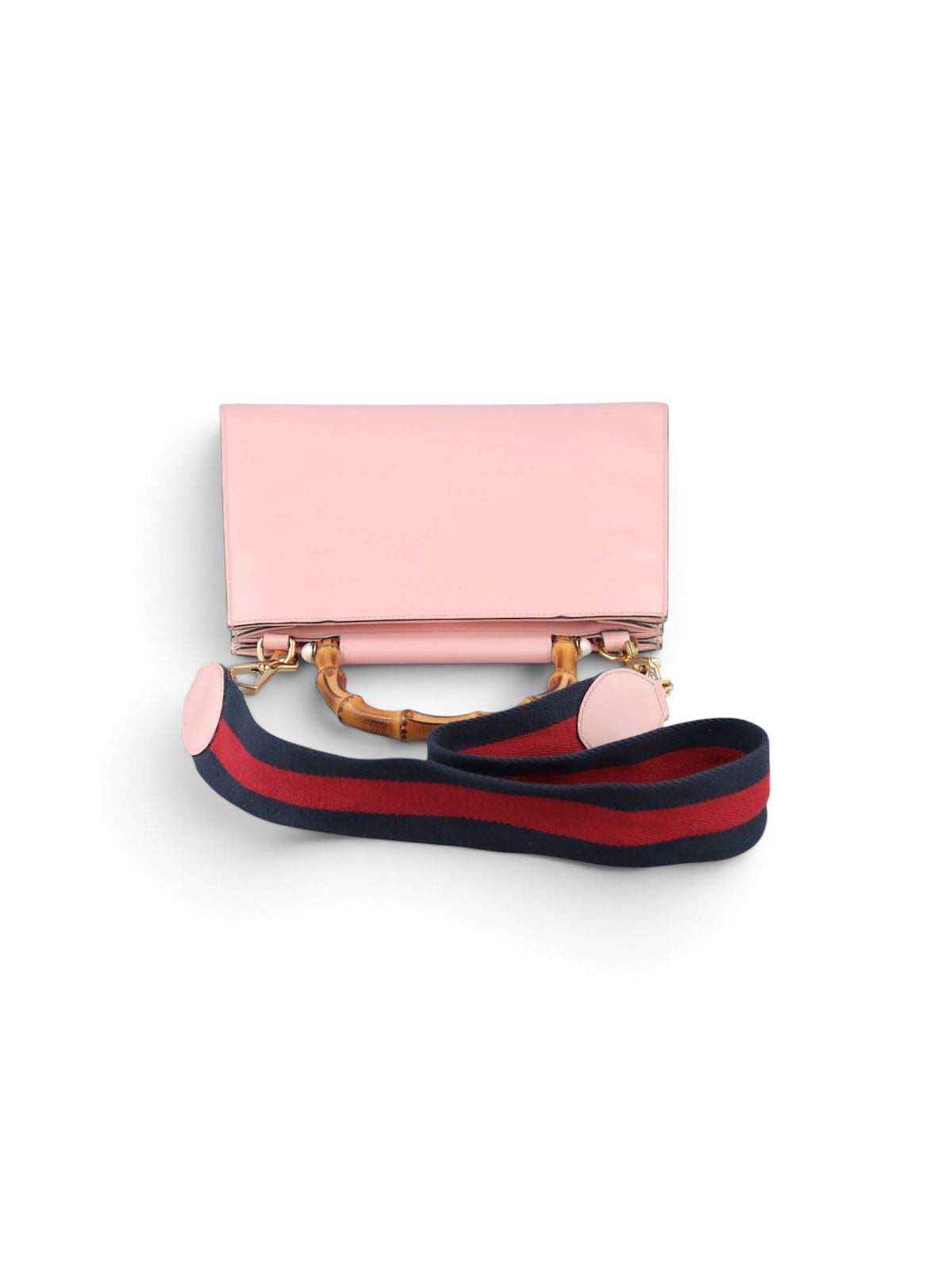 Gucci Bamboo Nymphaea Top Handle Bag