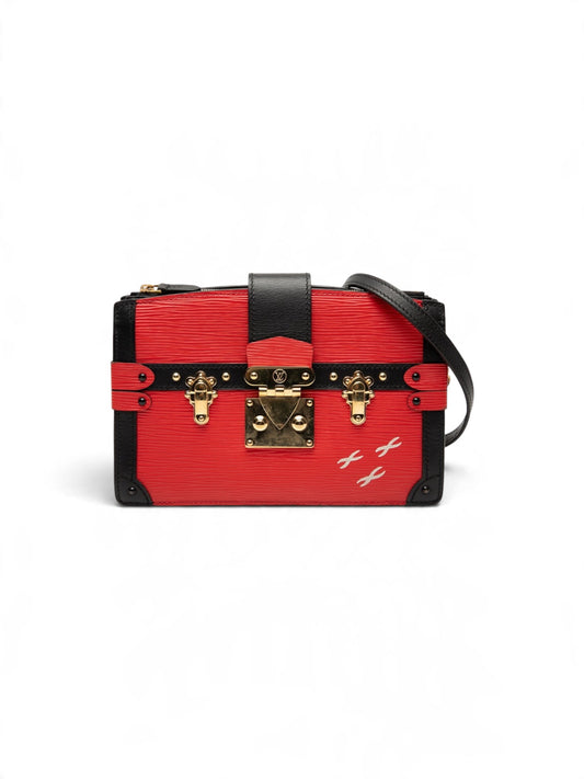 Louis Vuitton Epi Trunk Clutch Shoulder Bag