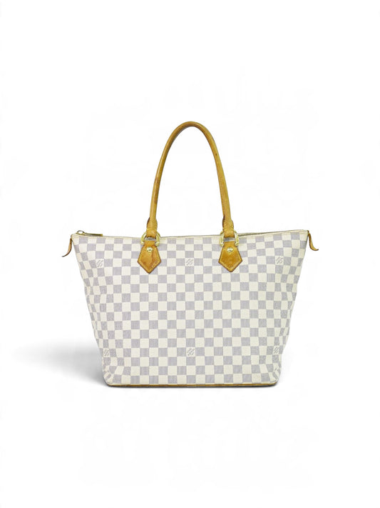 Louis Vuitton Damier Azur Saleya MM Tote