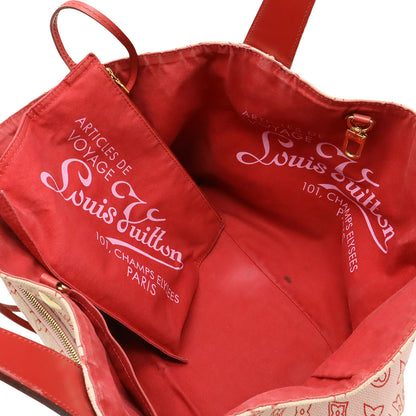 Louis Vuitton Monogram Beach Line Cabas Ipanema PM Tote with Pouch
