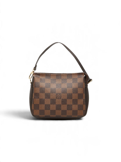 Louis Vuitton Damier Ebene Trousse Pochette Shoulder Bag – Brown | Vintage