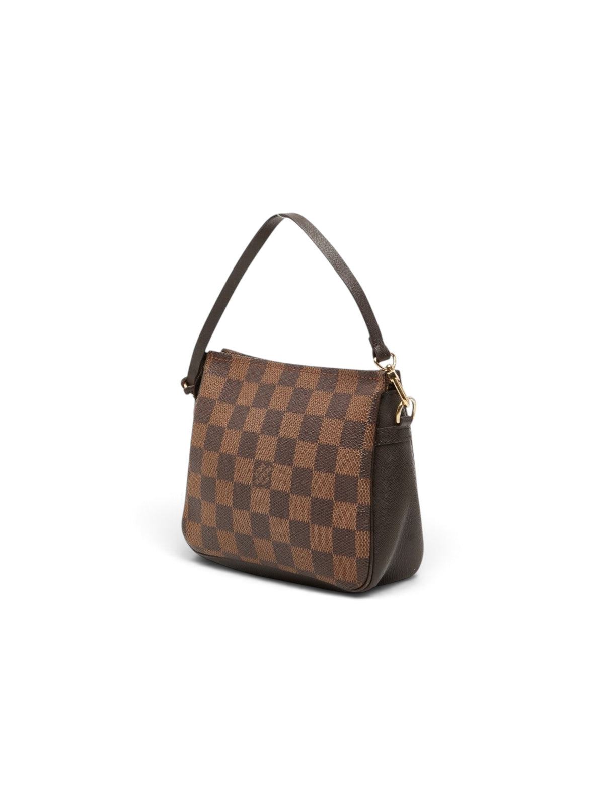 Louis Vuitton Damier Ebene Trousse Pochette Shoulder Bag – Brown | Vintage