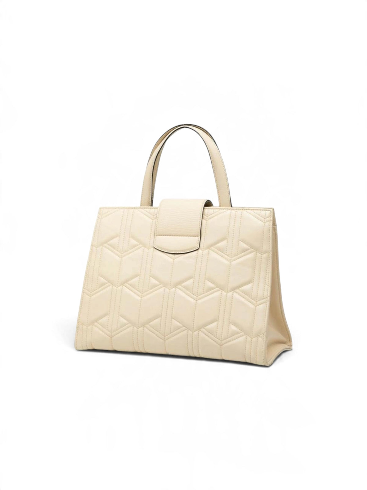 Gucci Dionysus GG Marmont Quilted Leather Tote Bag – Ivory Cream | Silver Hardware