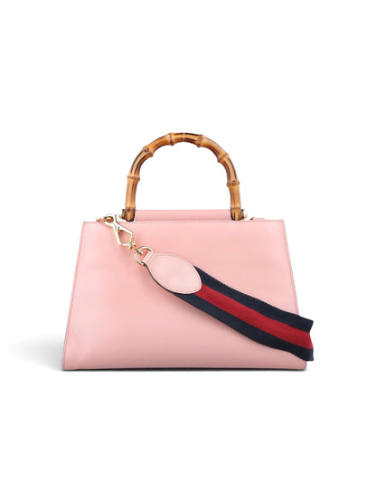 Gucci Bamboo Nymphaea Top Handle Bag
