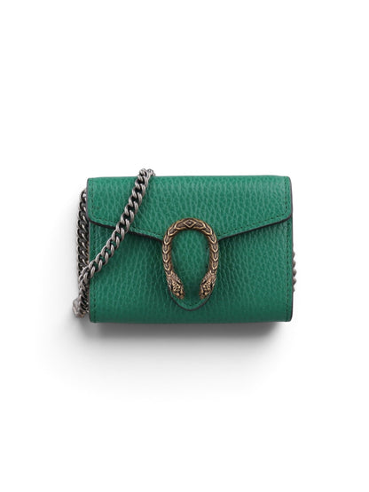 Gucci Dionysus Super Mini Leather Chain Bag